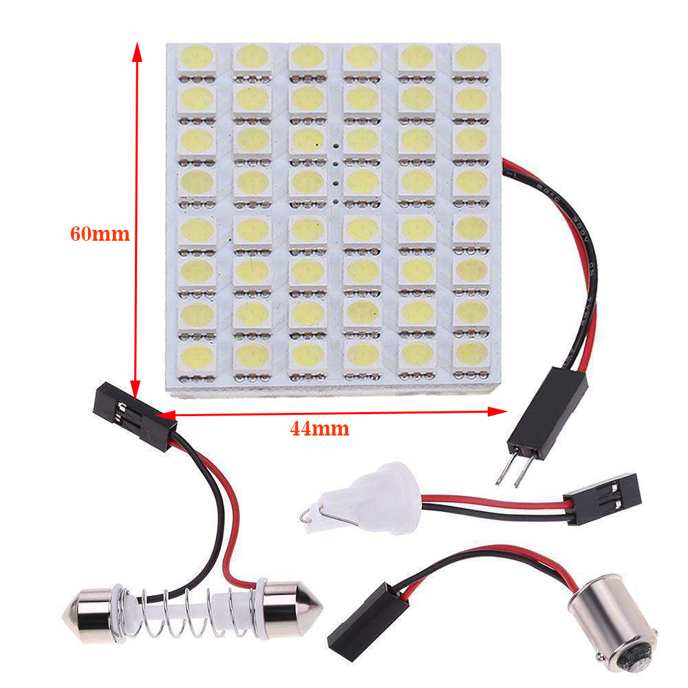Панель для автомобиля 18SMD 5050, светодиодная лампа для автомобильного освещения, купольная лампа, внутреннее освещение комнаты, гирлянда Ba9s T10 18 smd