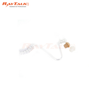 UV5R headphone & headphone musik berkabel, BF-888s 3.5mm konektor dengan mikrofon aerodinamis tabung