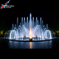 Fabricante de Fuentes Musicales con Certificación CE RoHS, Fuente de Agua Musical para Exteriores, Fuente de Agua con Motor para Piscina, Fuente de Agua Solar