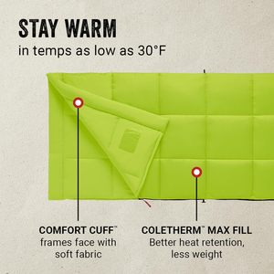 Saco <span class=keywords><strong>de</strong></span> Dormir Ligero para Clima Frío y Cálido, Ideal para Acampar al Aire Libre, Senderismo y Excursionismo - Product Image 4