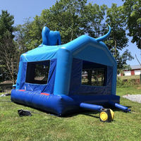 Château gonflable pour enfants, motif chien de dessin animé, très populaire, pour fêtes