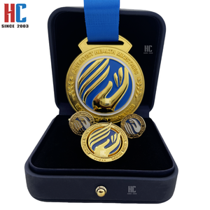 20 ans d'usine personnalisé Qatar 2022 médailles Marathon Football compétition jeux médailles d'honneur personnalisé en gros - Product Image 5