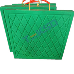 Chất lượng cao di động cần cẩu tiêu chuẩn hỗ trợ tùy chỉnh kích thước và màu sắc miếng đệm uhmwpe tạm thời outriggers Pads - Product Image 6