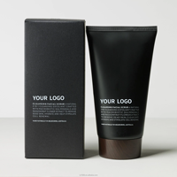 Private Label Natuurlijke Biologische Veganistische Gezichtsreiniger Scrub Voor Mannen Schuimende Exfoliërende Vochtinbrengende Olie Controle Gezicht Scrub