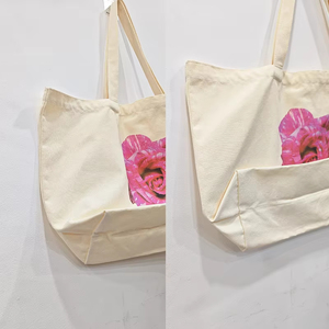 Bolsa de Lona Reutilizable Ecológica Personalizada Extra Grande con Cierre de Cremallera y Logotipo Impreso - Product Image 3
