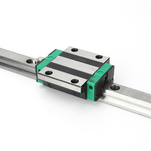 Bloque de guía lineal ETW25CA de 25 mm con brida verde y rodamiento de riel cuadrado - Product Image 2