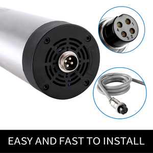 Moteur de broche CNC Zhong Hua Jiang ER11 65mm 4 roulements 1.5KW 110V/220V refroidi par air à entraînement par courroie 24000 tr/min BT30 pour machine de perçage frontal - Product Image 3