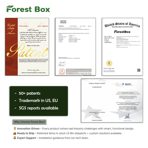Forest Box Patent Living Wall Sistema de jardín vertical Sistema de cultivo hidropónico de circulación automática con bomba sumergible - Product Image 6