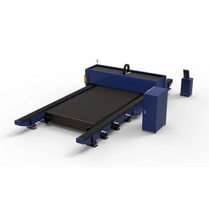 Лазерный портальный станок GM6025F 15000 Вт с ЧПУ, CE, высокоточный, 0,4 г, 60 м/мин, с пылезащитным кожухом, для резки нержавеющей и углеродистой стали - Product Image 1