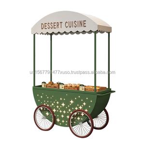 Puesto de Mercado Móvil, Carritos de Venta Ambulante, Centros Comerciales sobre Ruedas, Puestos de Comida al Aire Libre, Carrito de Comida, Puesto de Mercado, Puesto de Jugos - Product Image 5