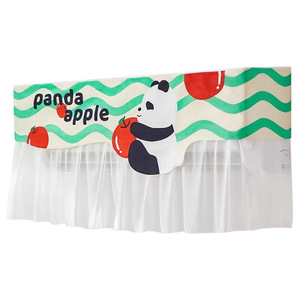 Cartoon Style Air Conditioner Cover Washable Flannel Universal Size Tie Closure Bedroom Use - Product Image 2