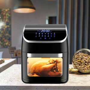 Nuevo Modelo Freidora de Aire de 12L con Cesta Única, Sin Aceite, Ventana Visible Inteligente, Cuadrada, de Plástico, para Uso Doméstico - Product Image 2