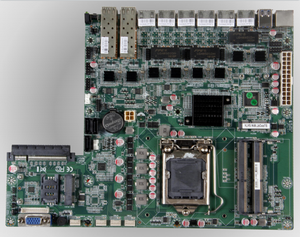 1U máy chủ Rack mount LGA 1151 Bo mạch chủ DDR4 SFP B150 6nic công nghiệp pfsense Mạng thiết bị tường lửa Mainboard - Product Image 4