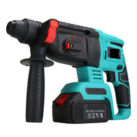 Perceuse à percussion rotative sans fil, sans balais, rechargeable 220V, qualité industrielle, compatible OEM pour la construction et la rénovation