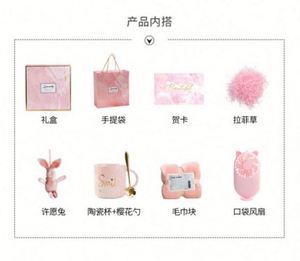 Juego de Regalo Temático de Flores de Papel Rosa, en Oferta, para Mujer, Promocional, Multiusos, para Año Nuevo, Día de la Madre, Oficina, Regalos de Moda - Product Image 3
