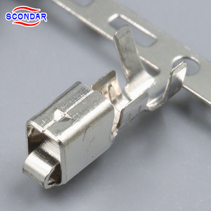 Contact de sertissage SCONDAR 3,9 mm compatible avec les connecteurs JST VH <span class=keywords><strong>SVH</strong></span> SVH21T BVH 21T 41T P1 21GH 1 pour câble électrique d'alimentation VH - Product Image 1