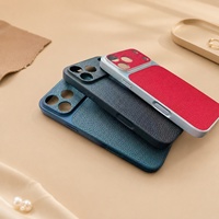 Coque de téléphone pour iPhone Pebble Grain antichoc de luxe