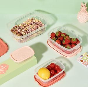 Boîte de rangement rectangulaire en plastique pour la cuisine, vente directe d'usine en gros - Product Image 3