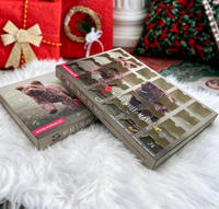 Boîte de calendrier de l'avent personnalisée pour friandises pour chiens, boîtes cadeaux imprimées de qualité supérieure, carton de calendrier pour les marques de produits pour animaux et de friandises