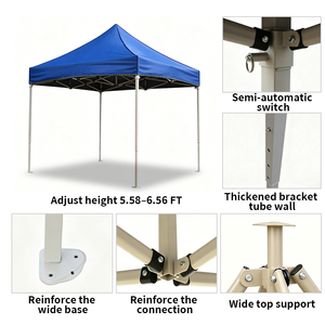 Carpa Plegable Retráctil para Exteriores, Impermeable, <span class=keywords><strong>3x3</strong></span>, con Impresión para Exposiciones, con Cuatro Patas, Tipo <span class=keywords><strong>Sombrilla</strong></span>, para Publicidad - Product Image 3