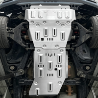 Plaque de protection moteur légère en alliage aérospatial Al-Mg FK 8 mm pour TANK 400 2.0T HEV, protection de performance post-vente pour Overlanding, couleur argentée