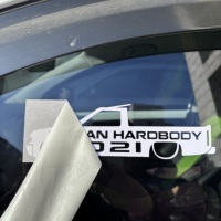 Calcomanías Personalizadas para Autos con Logotipo Empresarial, Resistentes a los Rayos UV, Duraderas, con Laminado Brillante, Resistentes a la Intemperie, de Gran Tamaño, sin Fondo, para Ventanas