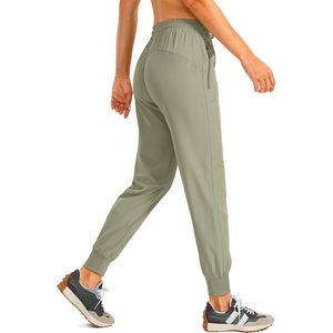 2025 femmes poussiéreux vert XXL Joggers pantalon léger séchage rapide entraînement athlétique survêtement pantalon fermeture éclair randonnée vêtements - Product Image 5