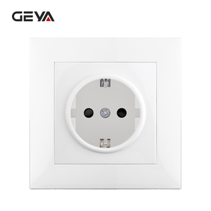Prise murale industrielle GEYA avec logo personnalisé, 86*86mm, en matériau PC, 1 gang, mise à la terre, prise SCHUKO, norme européenne, <span class=keywords><strong>16A</strong></span>, 250V, pour hôpital - Product Image 2