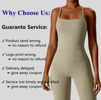 En gros : Haut de yoga, Vêtements de sport, Ensembles de fitness pour la gym, Débardeurs de course, Leggings, Leggings à effet froncé, Pantalons à jambes larges, Ensemble de leggings de sport