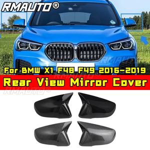 Coques de protection pour rétroviseurs de voiture, couvre-rétroviseurs pour BMW X1 F48 F49 2016-2019, kit carrosserie, accessoires auto - Product Image 2