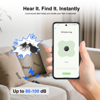 STELLAR PATH Mini Traceur GPS étanche IP67 pour animaux de compagnie, localisateur Bluetooth à distance, dispositif de suivi de voiture en plastique 4G/5G/WiFi