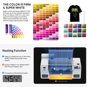 Colorsun 2025 Nouveau Modèle XP600 Kit Imprimante DTF Automatique A3 avec Four et Secoueur de Poudre Machine Multifonctionnelle Imprimante DTF - Product Image 4