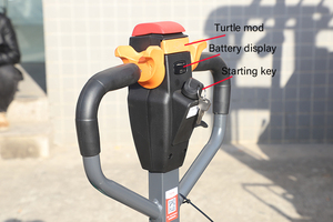 Ton 1.5ton 2ton transpaleta eléctrica/transpaleta Jack 48V 20Ah/30Ah/60Ah Lonking Powered Transpaleta - Product Image 4
