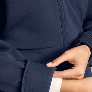 <span class=keywords><strong>Sudaderas</strong></span> con Capucha y Cremallera para <span class=keywords><strong>Mujer</strong></span>, Personalizadas, al por Mayor, con Estampado Puff, <span class=keywords><strong>de</strong></span> Felpa, Antiarrugas - Product Image 5