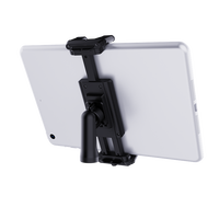 Support de trépied universel flexible de qualité 1/4 de pouce pour l'extérieur, rotation à 360 degrés, support de téléphone portable et de tablette en ABS pour iPad