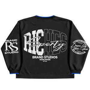 Custom <b>Men</b> <b>Long</b> Sleeve T Shirt <b>Shorts</b> Set Casual Two Piece Outfit 100% Cotton Eco-Friendly Streetwear Summer Wear Wholesale - Product Image 2