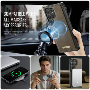 <span class=keywords><strong>Funda</strong></span> de Teléfono de Cuero <span class=keywords><strong>Original</strong></span> CaseMe de Fábrica para <span class=keywords><strong>Samsung</strong></span> S26, Carga Inalámbrica, Cubierta Trasera Magnética para <span class=keywords><strong>Samsung</strong></span> S26 S25 S24 Ultra S23 - Product Image 4
