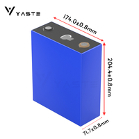 Batterie cellule LiFePO4 Yaste de qualité 314Ah 3.2V 8000 cycles, stockage d'énergie solaire, camping, voiture, sauvegarde à domicile, 0 à 55