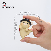 Figurine décorative en résine Chaton de conte de fées grimpant sur le rebord du réservoir, Ornement d'aquarium, Décoration suspendue pour réservoir, terrarium, Cadeau