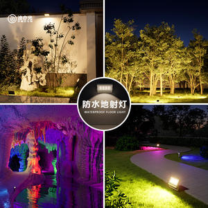 Projecteur LED extérieur étanche, éclairage de cour, éclairage paysager, lampe de jardin, lampe d'arbre, lampe de pelouse, lampe à brancher au sol - Product Image 5