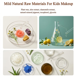 Kit Trucco per Bambini Personalizzato OEM ODM, Non Tossico e Lavabile, Set Cosmetico con Ombretto, Blush e Lucidalabbra per Giochi di Ruolo, Etichetta Privata - Product Image 6