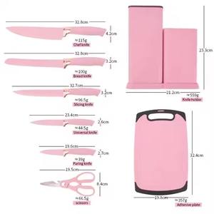 Offre Spéciale : Ensemble d'ustensiles de cuisine en silicone 19 pièces avec couteaux de <span class=keywords><strong>chef</strong></span> et support pour planche à découper - Product Image 2