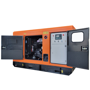 50Hz Single phase 40kw im lặng Máy phát điện diesel 50 KVA với thêm lớn bình nhiên liệu cho nhà máy cụ thể - Product Image 1