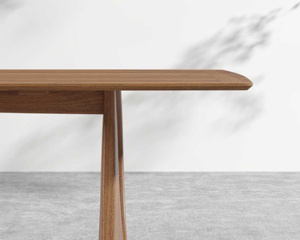 Nouvelle table à manger italienne de luxe en bois avec chaises, table à manger d'extérieur en bois - Product Image 2