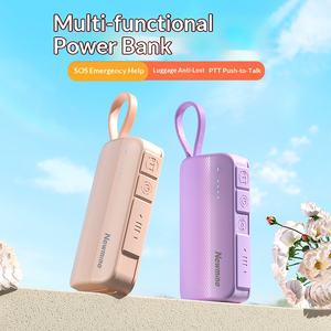 Nouvelle capsule anti-perte Newmine Micro V118 en plastique 10W, mini SOS portable pour 15 appareils, alimentation mobile à clipser sur ceinture - Product Image 4