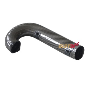 Speedwinner 100% ท่อเทอร์โบคาร์บอนไฟเบอร์แห้งระบบไอเสียไหลสูงสำหรับฮอนด้าซีวิคประเภท R FL5 2023 + - Product Image 3