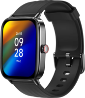 Reloj Inteligente IP68 con Pantalla Táctil HD de 1.85'', Llamadas por Voz con IA, Monitor de Salud, Aplicación de Salud, Reloj Deportivo Multifuncional
