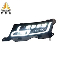 Pièces de course automobiles, phare avant modifié LED LHQD08 pour voitures, phare LED pour Land Rover Range Rover 2014-2017