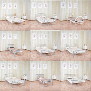 Modern Cheap Price <strong>Single</strong> <strong>Metal</strong> <strong>Bed</strong> <strong>Frame</strong> - Product Image 3