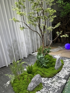 Arbre bonsaï artificiel moderne en <span class=keywords><strong>pot</strong></span> en plastique, plantes paysagères en plastique pour la décoration <span class=keywords><strong>de</strong></span> la maison, décoration <span class=keywords><strong>de</strong></span> bureau - Product Image 6